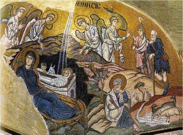 You are currently viewing Χρ. Δ. Αντωνίου:  Από τον «ΛΟΓΟ» του Ηράκλειτου στη βυζαντινή εικονογράφηση της Γέννησης του Χριστού.   