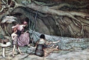 Arthur Rackham ~ Peter Pan~ 1906