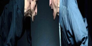 Κωνσταντίνος Μπούρας: H Εκκρεμότητα τού αείμνηστου Τσιμάρα Τζανάτου σε σκηνοθεσία Θεόδωρου Εσπίριτου στο πρωτοποριακό ΘΕΑΤΡΟ NOUS, με τους εκπληκτικά ομοιότυπους στην ομοιομορφία τους διονυσιακούς τεχνίτες  Νίκο Παντελίδη, Σπύρο Βάρελη.