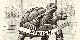 Παυλίνα Παμπούδη: Ο λαγός και η χελώνα