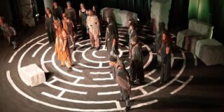 Ανθούλα Δανιήλ – Κωνσταντίνος Μπούρας: Βασιλείου Ρ. Φλώρου «Μινώταυρος – Τα αθώα τέρατα» στο ΘΕΑΤΡΟ NOŪS – Creative Space. Μια ποιητική παράσταση βασισμένη στην Μυθολογία και στην δημοτική Παράδοση.