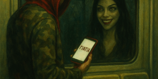 Σοφία Τριανταφυλλίδου: Η Κοκκινοσκουφίτσα στο Μετρό.