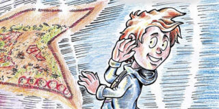 Γιάννης Σ. Παπαδάτος: Στέλια Σαρικά, Σωτήρης ο ιστοριοφάγος-περιπέτεια στο Βυζάντιο, εικονογράφηση Κωνσταντίνος Πετρόχειλος, εκδ. Μελτέμι, 2025, σελ. 70,  ISBN 978-618-5931-23-0